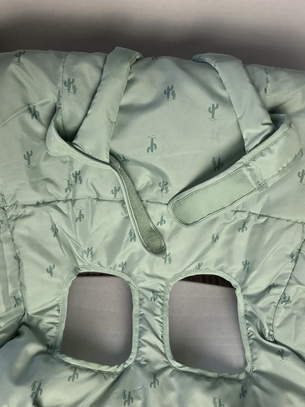Gerber Mint Green Modern Moments Shopping Cart Cover